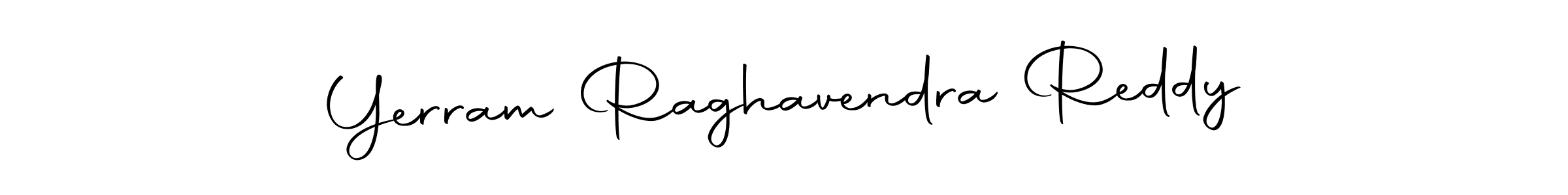 Also we have Yerram Raghavendra Reddy name is the best signature style. Create professional handwritten signature collection using Autography-DOLnW autograph style. Yerram Raghavendra Reddy signature style 10 images and pictures png