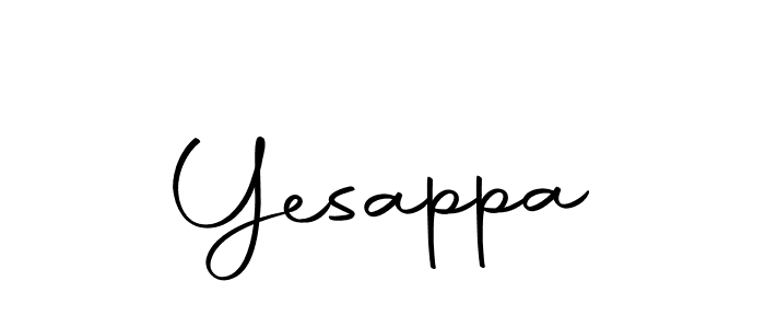 The best way (Autography-DOLnW) to make a short signature is to pick only two or three words in your name. The name Yesappa include a total of six letters. For converting this name. Yesappa signature style 10 images and pictures png