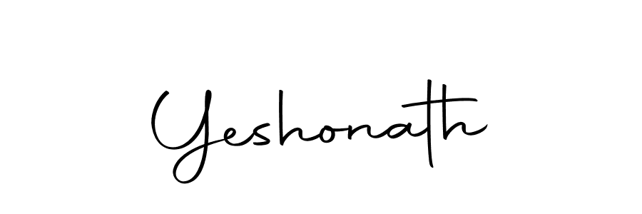 Make a beautiful signature design for name Yeshonath. With this signature (Autography-DOLnW) style, you can create a handwritten signature for free. Yeshonath signature style 10 images and pictures png
