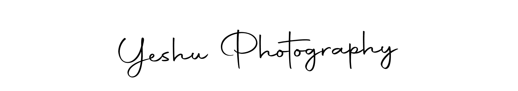Create a beautiful signature design for name Yeshu Photography. With this signature (Autography-DOLnW) fonts, you can make a handwritten signature for free. Yeshu Photography signature style 10 images and pictures png