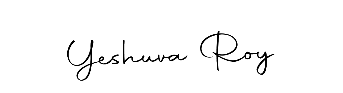 Make a beautiful signature design for name Yeshuva Roy. Use this online signature maker to create a handwritten signature for free. Yeshuva Roy signature style 10 images and pictures png