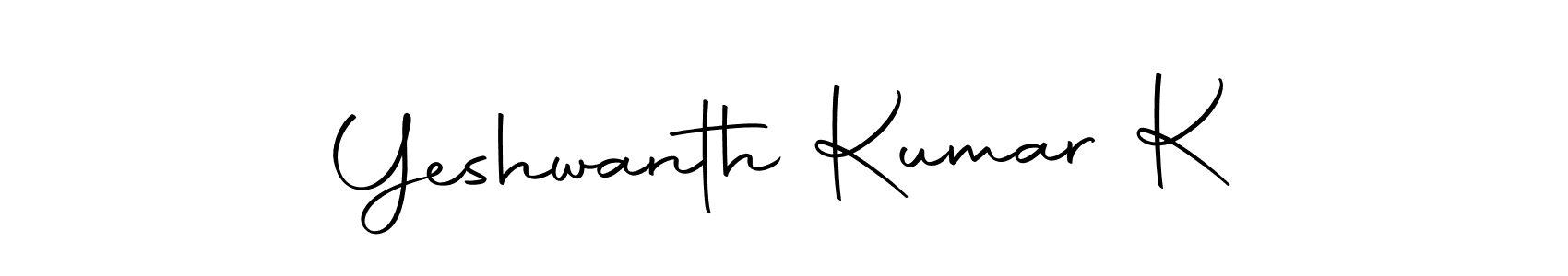 Here are the top 10 professional signature styles for the name Yeshwanth Kumar K. These are the best autograph styles you can use for your name. Yeshwanth Kumar K signature style 10 images and pictures png