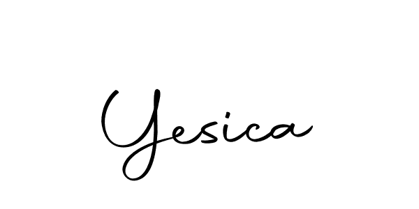 Yesica stylish signature style. Best Handwritten Sign (Autography-DOLnW) for my name. Handwritten Signature Collection Ideas for my name Yesica. Yesica signature style 10 images and pictures png