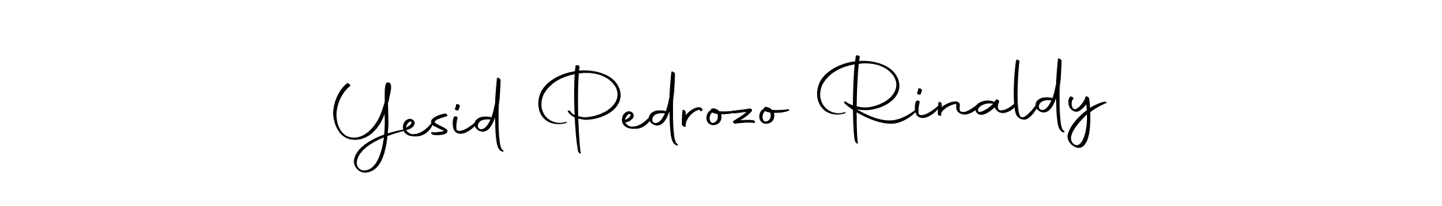 if you are searching for the best signature style for your name Yesid Pedrozo Rinaldy. so please give up your signature search. here we have designed multiple signature styles  using Autography-DOLnW. Yesid Pedrozo Rinaldy signature style 10 images and pictures png