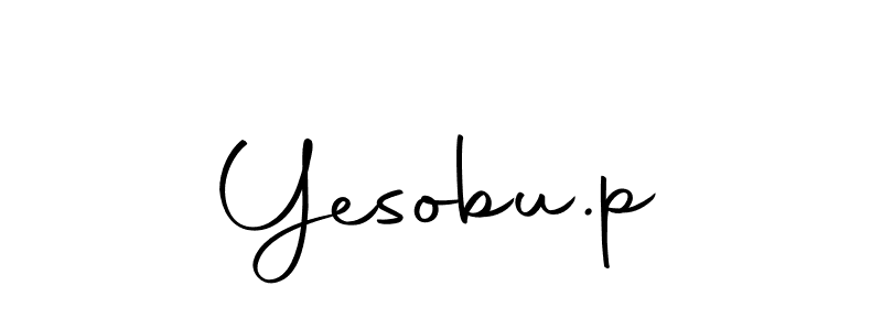 Make a beautiful signature design for name Yesobu.p. With this signature (Autography-DOLnW) style, you can create a handwritten signature for free. Yesobu.p signature style 10 images and pictures png