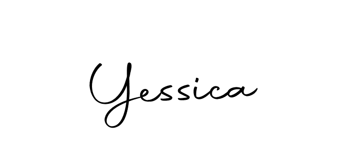 How to make Yessica name signature. Use Autography-DOLnW style for creating short signs online. This is the latest handwritten sign. Yessica signature style 10 images and pictures png