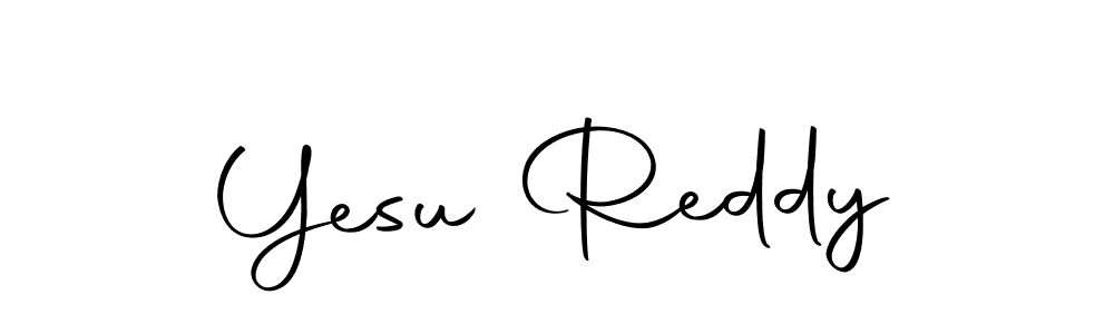 Once you've used our free online signature maker to create your best signature Autography-DOLnW style, it's time to enjoy all of the benefits that Yesu Reddy name signing documents. Yesu Reddy signature style 10 images and pictures png