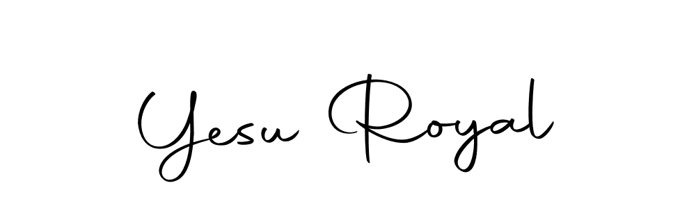 Autography-DOLnW is a professional signature style that is perfect for those who want to add a touch of class to their signature. It is also a great choice for those who want to make their signature more unique. Get Yesu Royal name to fancy signature for free. Yesu Royal signature style 10 images and pictures png