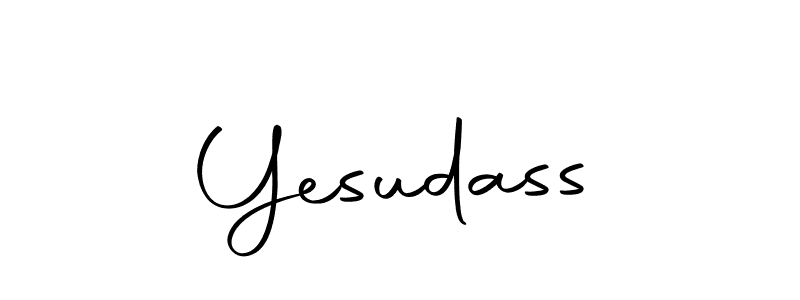 How to make Yesudass signature? Autography-DOLnW is a professional autograph style. Create handwritten signature for Yesudass name. Yesudass signature style 10 images and pictures png