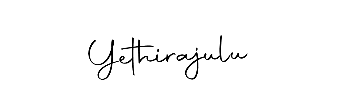 Make a beautiful signature design for name Yethirajulu. With this signature (Autography-DOLnW) style, you can create a handwritten signature for free. Yethirajulu signature style 10 images and pictures png