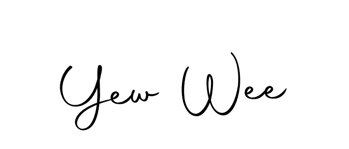 Also we have Yew Wee name is the best signature style. Create professional handwritten signature collection using Autography-DOLnW autograph style. Yew Wee signature style 10 images and pictures png