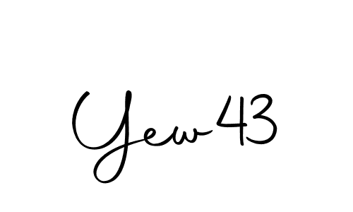 How to make Yew43 signature? Autography-DOLnW is a professional autograph style. Create handwritten signature for Yew43 name. Yew43 signature style 10 images and pictures png