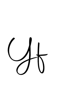 Yf stylish signature style. Best Handwritten Sign (Autography-DOLnW) for my name. Handwritten Signature Collection Ideas for my name Yf. Yf signature style 10 images and pictures png