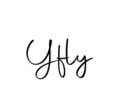 How to make Yfly signature? Autography-DOLnW is a professional autograph style. Create handwritten signature for Yfly name. Yfly signature style 10 images and pictures png