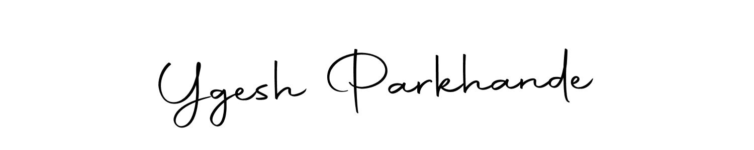 Autography-DOLnW is a professional signature style that is perfect for those who want to add a touch of class to their signature. It is also a great choice for those who want to make their signature more unique. Get Ygesh Parkhande name to fancy signature for free. Ygesh Parkhande signature style 10 images and pictures png
