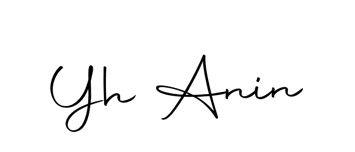 The best way (Autography-DOLnW) to make a short signature is to pick only two or three words in your name. The name Yh Anin include a total of six letters. For converting this name. Yh Anin signature style 10 images and pictures png