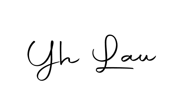 Make a beautiful signature design for name Yh Lau. Use this online signature maker to create a handwritten signature for free. Yh Lau signature style 10 images and pictures png