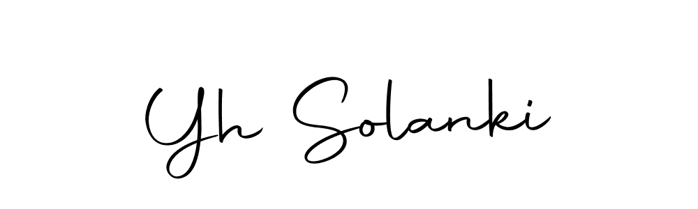 Similarly Autography-DOLnW is the best handwritten signature design. Signature creator online .You can use it as an online autograph creator for name Yh Solanki. Yh Solanki signature style 10 images and pictures png