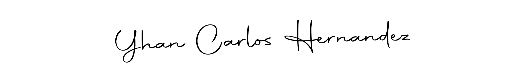 Yhan Carlos Hernandez stylish signature style. Best Handwritten Sign (Autography-DOLnW) for my name. Handwritten Signature Collection Ideas for my name Yhan Carlos Hernandez. Yhan Carlos Hernandez signature style 10 images and pictures png