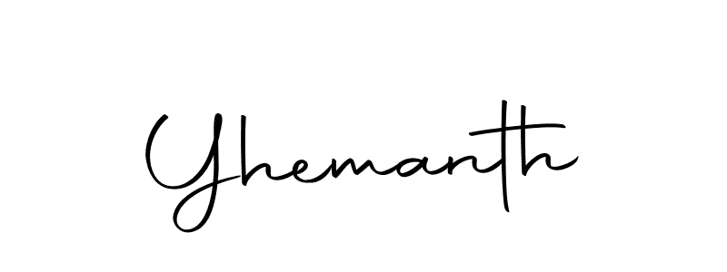How to make Yhemanth name signature. Use Autography-DOLnW style for creating short signs online. This is the latest handwritten sign. Yhemanth signature style 10 images and pictures png