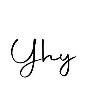 How to make Yhy signature? Autography-DOLnW is a professional autograph style. Create handwritten signature for Yhy name. Yhy signature style 10 images and pictures png