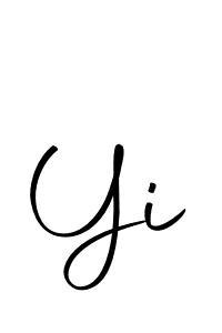 How to make Yi signature? Autography-DOLnW is a professional autograph style. Create handwritten signature for Yi name. Yi signature style 10 images and pictures png