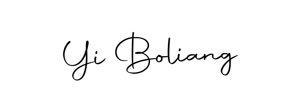 How to make Yi Boliang signature? Autography-DOLnW is a professional autograph style. Create handwritten signature for Yi Boliang name. Yi Boliang signature style 10 images and pictures png