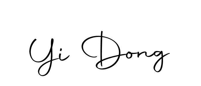 How to make Yi Dong name signature. Use Autography-DOLnW style for creating short signs online. This is the latest handwritten sign. Yi Dong signature style 10 images and pictures png