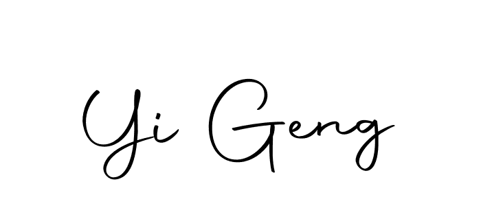 How to make Yi Geng signature? Autography-DOLnW is a professional autograph style. Create handwritten signature for Yi Geng name. Yi Geng signature style 10 images and pictures png