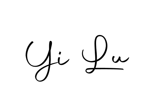 The best way (Autography-DOLnW) to make a short signature is to pick only two or three words in your name. The name Yi Lu include a total of six letters. For converting this name. Yi Lu signature style 10 images and pictures png