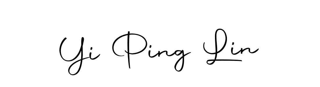 Make a beautiful signature design for name Yi Ping Lin. With this signature (Autography-DOLnW) style, you can create a handwritten signature for free. Yi Ping Lin signature style 10 images and pictures png