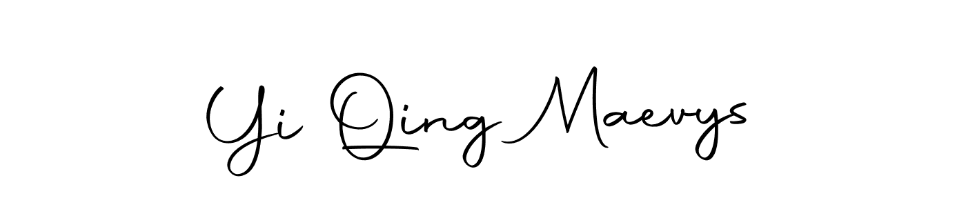 It looks lik you need a new signature style for name Yi Qing Maevys. Design unique handwritten (Autography-DOLnW) signature with our free signature maker in just a few clicks. Yi Qing Maevys signature style 10 images and pictures png