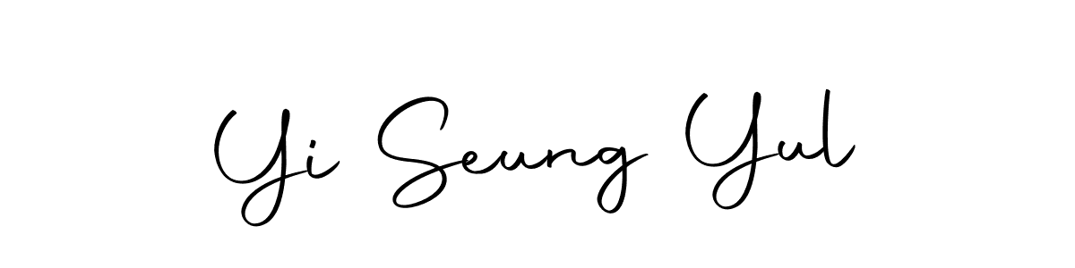Also we have Yi Seung Yul name is the best signature style. Create professional handwritten signature collection using Autography-DOLnW autograph style. Yi Seung Yul signature style 10 images and pictures png