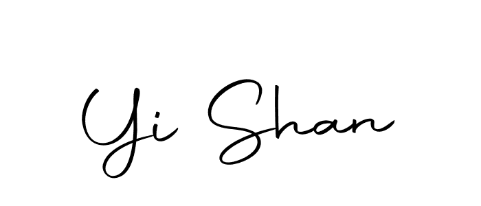 Use a signature maker to create a handwritten signature online. With this signature software, you can design (Autography-DOLnW) your own signature for name Yi Shan. Yi Shan signature style 10 images and pictures png