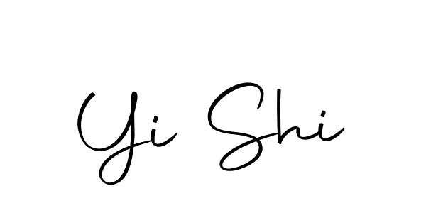 Make a beautiful signature design for name Yi Shi. With this signature (Autography-DOLnW) style, you can create a handwritten signature for free. Yi Shi signature style 10 images and pictures png