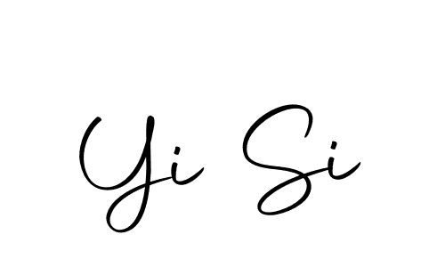 This is the best signature style for the Yi Si name. Also you like these signature font (Autography-DOLnW). Mix name signature. Yi Si signature style 10 images and pictures png