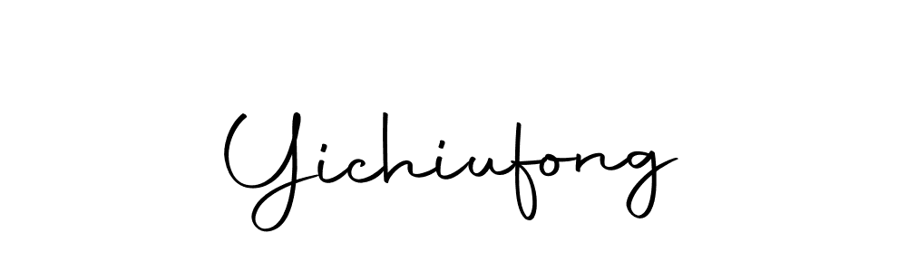 Use a signature maker to create a handwritten signature online. With this signature software, you can design (Autography-DOLnW) your own signature for name Yichiufong. Yichiufong signature style 10 images and pictures png