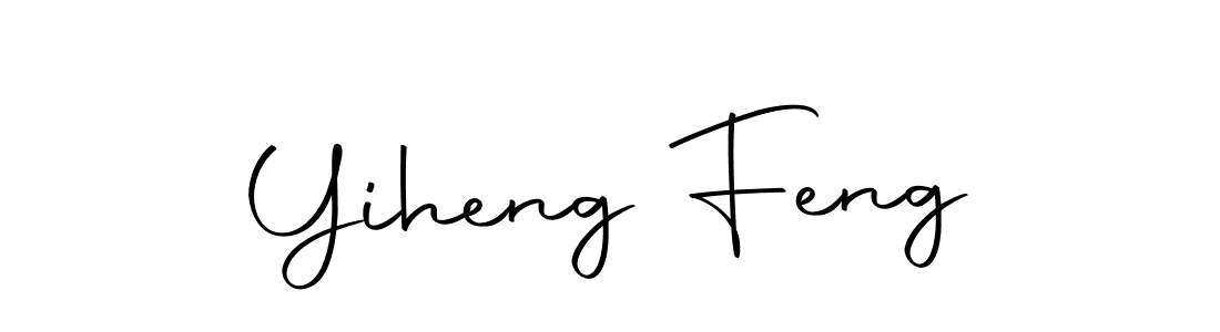 Here are the top 10 professional signature styles for the name Yiheng Feng. These are the best autograph styles you can use for your name. Yiheng Feng signature style 10 images and pictures png