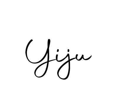 Make a short Yiju signature style. Manage your documents anywhere anytime using Autography-DOLnW. Create and add eSignatures, submit forms, share and send files easily. Yiju signature style 10 images and pictures png