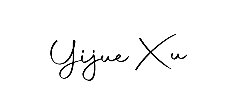 Here are the top 10 professional signature styles for the name Yijue Xu. These are the best autograph styles you can use for your name. Yijue Xu signature style 10 images and pictures png