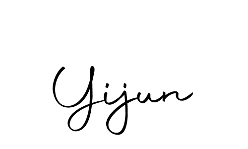 Best and Professional Signature Style for Yijun. Autography-DOLnW Best Signature Style Collection. Yijun signature style 10 images and pictures png