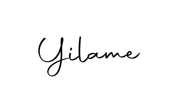 Design your own signature with our free online signature maker. With this signature software, you can create a handwritten (Autography-DOLnW) signature for name Yilame. Yilame signature style 10 images and pictures png