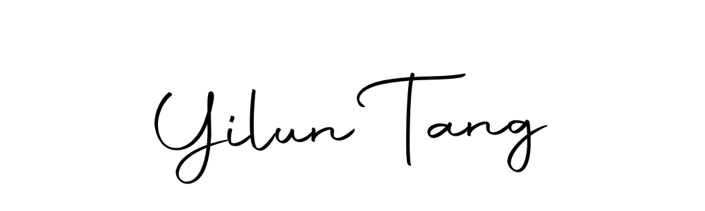 Make a short Yilun Tang signature style. Manage your documents anywhere anytime using Autography-DOLnW. Create and add eSignatures, submit forms, share and send files easily. Yilun Tang signature style 10 images and pictures png
