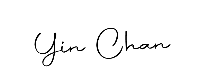 Make a beautiful signature design for name Yin Chan. Use this online signature maker to create a handwritten signature for free. Yin Chan signature style 10 images and pictures png