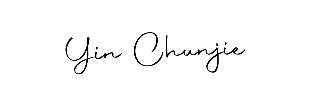 if you are searching for the best signature style for your name Yin Chunjie. so please give up your signature search. here we have designed multiple signature styles  using Autography-DOLnW. Yin Chunjie signature style 10 images and pictures png