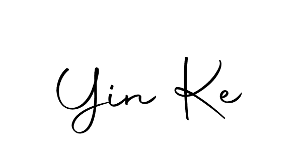 Design your own signature with our free online signature maker. With this signature software, you can create a handwritten (Autography-DOLnW) signature for name Yin Ke. Yin Ke signature style 10 images and pictures png