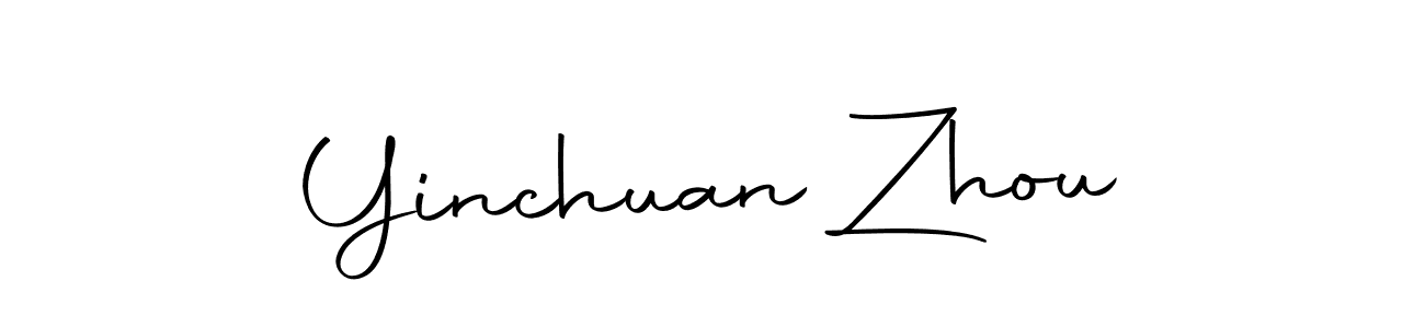 Yinchuan Zhou stylish signature style. Best Handwritten Sign (Autography-DOLnW) for my name. Handwritten Signature Collection Ideas for my name Yinchuan Zhou. Yinchuan Zhou signature style 10 images and pictures png
