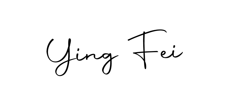 Create a beautiful signature design for name Ying Fei. With this signature (Autography-DOLnW) fonts, you can make a handwritten signature for free. Ying Fei signature style 10 images and pictures png