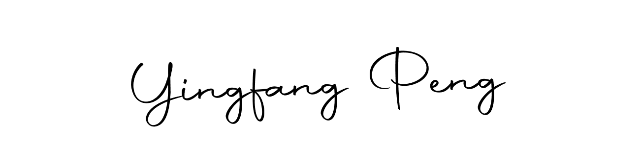 Similarly Autography-DOLnW is the best handwritten signature design. Signature creator online .You can use it as an online autograph creator for name Yingfang Peng. Yingfang Peng signature style 10 images and pictures png