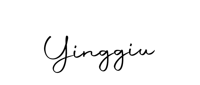 Make a beautiful signature design for name Yinggiu. With this signature (Autography-DOLnW) style, you can create a handwritten signature for free. Yinggiu signature style 10 images and pictures png